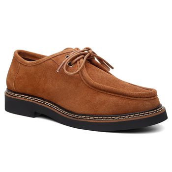 Oxford Couro Chiara Camel - Violanta Calçados Femininos