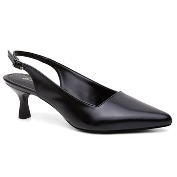 Slingback Violanta Cloe Preto - Violanta Calçados Femininos