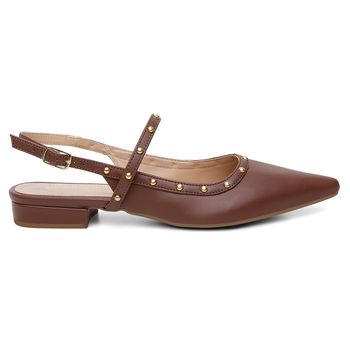 SLINGBACK VIOLANTA JADE MARSALA | Violanta Calçados Femininos