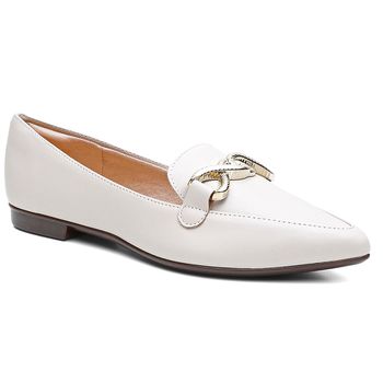 Sapatilha em Gel Violanta Paiva Off White - Violanta Calçados Femininos
