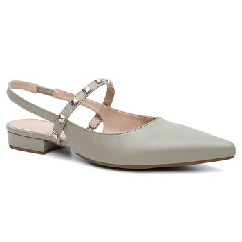 Slingback Violanta Jade Mate - Violanta Calçados Femininos