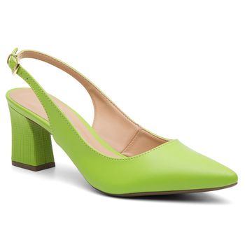 Scarpin Violanta Paju Verde - Violanta Calçados Femininos