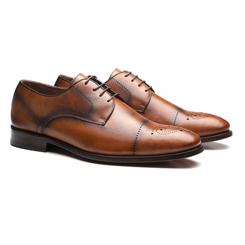 sapato oxford masculino marrom