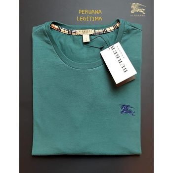 Camiseta Malha Peruana BURBERRY Verde - BURBEBRY-9... - TCHUCO STORE - GRANDES MARCAS