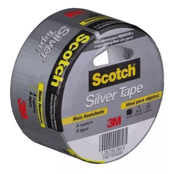 Fita Silver Tape 45mm x 25mts 3M - 07231 - Casa da Borracha