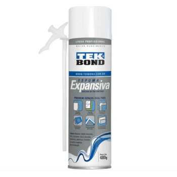 Spray Cola Espuma P.U 480G 500ML Tekbond - 00977 - Casa da Borracha