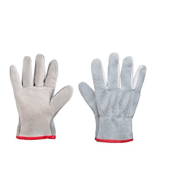 Luva de Raspa Especial com Tecido - 06261 - Casa da Borracha