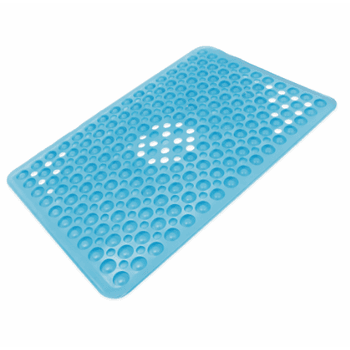 Tapete Antiderrapante Azul Cipla - 10542 - Casa da Borracha