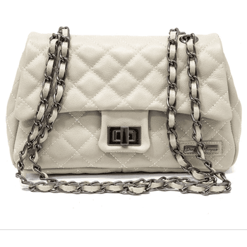 Bolsa Feminina Media Couro Legitimo OFF WHITE REF:DM-17M - Daniella Marques | Bolsas Femininas em Couro