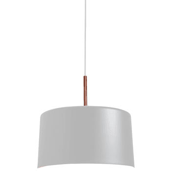 Pendente Bilboquê Grande Para 1 Lâmpada E27 35cm Branco (externo) Cobr... - Loja Citel