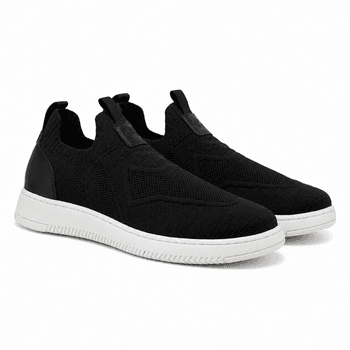 Sapatenis Laroche Apolo em Knit - Preto E L - Calçados Laroche