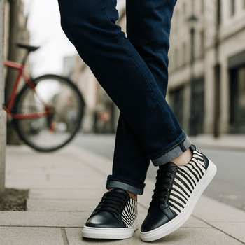 Tênis Casual Couro Premim Animal Print Paris Pelo 2018 - PDK FOOTWEAR