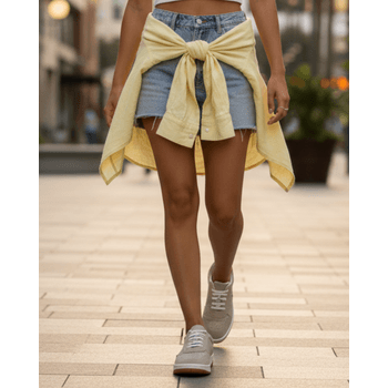 Tênis Casual Couro Premium Plume Off White Camurça 2032 - PDK FOOTWEAR