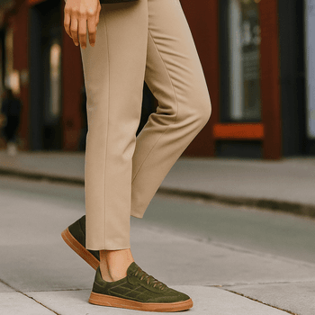 Tênis Casual Couro Premium Camurça 7705 - PDK FOOTWEAR