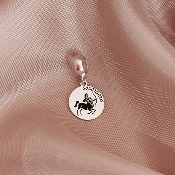 Berloque Signo Sagitário Prata 925 - 1011832530 - Roanne Jóias
