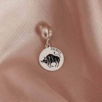 Berloque Signo Touro Prata 925 - 1011832535 - Roanne Jóias
