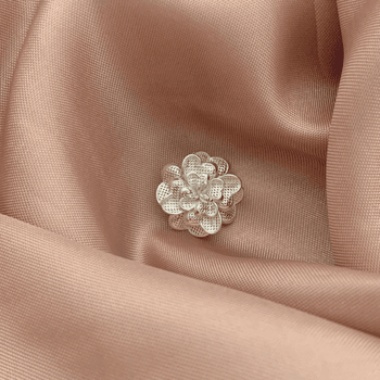 Pingente Flor Rendada Prata 925 - 1011832739 - Roanne Jóias