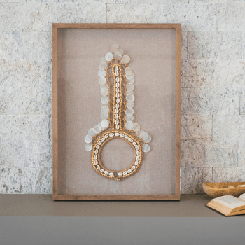 Quadro Pirá Coleção Origem Brasil - SANTAMARIA DESIGN E MOVELARIA