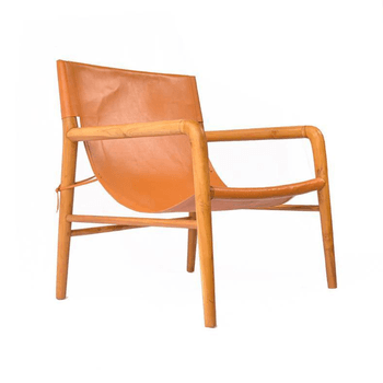 Poltrona Couro Safira - SANTAMARIA DESIGN E MOVELARIA