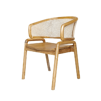 Cadeira Elowyn Rattan - SANTAMARIA DESIGN E MOVELARIA