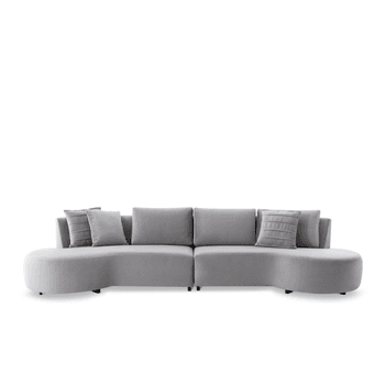 Sofá Conte reto - SANTAMARIA DESIGN E MOVELARIA