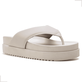 Sandalia Chinelo Papete Feminina Asa Delta Flat Pl... - Sarah Machado Shoes