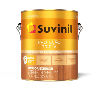 VERNIZ 3,6L TRIPLA PROTEÇÃO FILTRO SOLAR IMBUIÁ SUVINIL