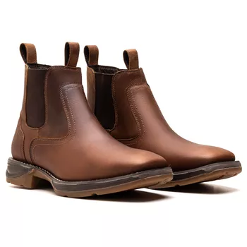 BOTA TEXANA MOD 03 ANATÔMICA COURO RÚSTICO CELA BICO QUADRADO - Xucrão Boots | Botas e Botinas Country Premium