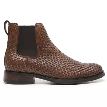 BOTA TRICÊ COURO LEGÍTIMO | SALTO EM MADEIRA| SOLADO EM BORRACHA- WHISKY - Xucrão Boots | Botas e Botinas Country Premium