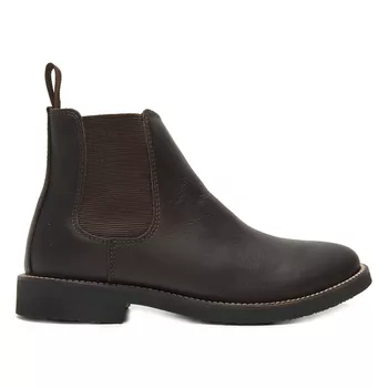  BOTA CHELSEA FEMININA ANATÔMICA COURO RÚSTICO CAFÉ - Xucrão Boots | Botas e Botinas Country Premium