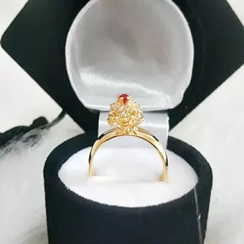 Anel de Formatura em Ouro 18k PEDRA NATURAL 
