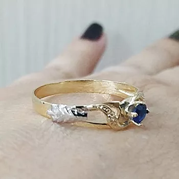 Anel Feminino Formatura 18k