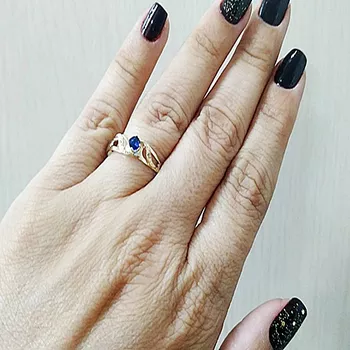 Anel Feminino Formatura 18k