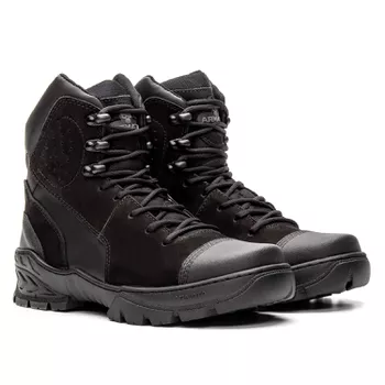 Bota Coturno Em Couro Militar Armata Troller - Preto Nobuck - ARMATA BOTAS