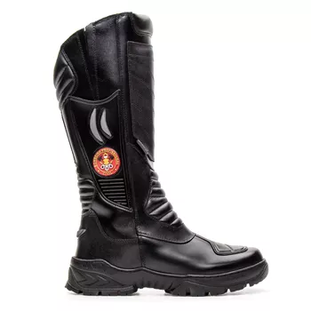 Bota Coturno Em Couro Militar Armata Kimura Bombeiro Civil - Preto Com C.A - ARMATA BOTAS