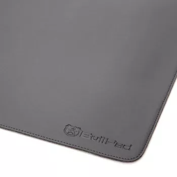 Deskpad 120x40cm em Couro Ecológico Preto | BULLPAD