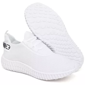 Tênis Boost Masculino Evoltenn Esporte Casual Colmeia Branco - Evoltenn