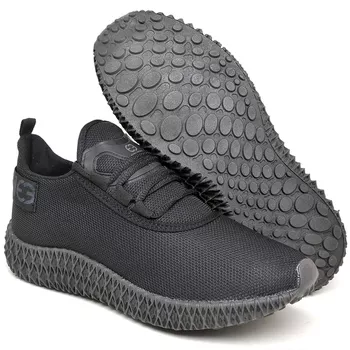 Tênis Boost Masculino Evoltenn Esporte Casual Colmeia Black - Evoltenn