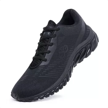 Tênis Masculino Esportivo Evoltenn Tube Runner Black - Evoltenn