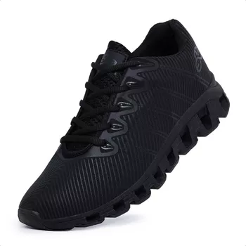 Tênis Masculino Esportivo Evoltenn Running Nuvem Black - Evoltenn