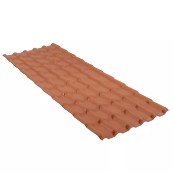 TELHA 230X88 COLONIAL PVC FORTLEV | FLUZÃO CONSTRUÇÃO
