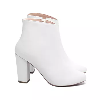 Bota Cano Curto - FrancaSapatos | Sapatos em Couro Direto da Fábrica