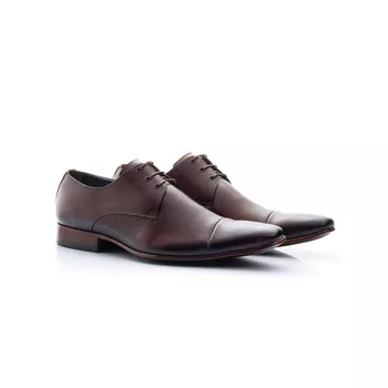Sapato Social Masculino Couro Mouro - FrancaSapatos | Sapatos em Couro Direto da Fábrica