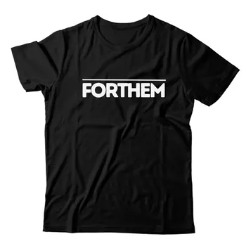 Camiseta Preta Forthem Wolf Line - CMPTFT22 - Forthem ®