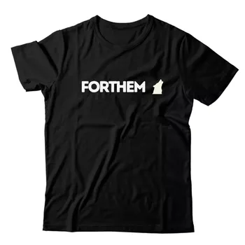 Camiseta Preta Forthem Wolf Log - CMPTFT24 - Forthem ®