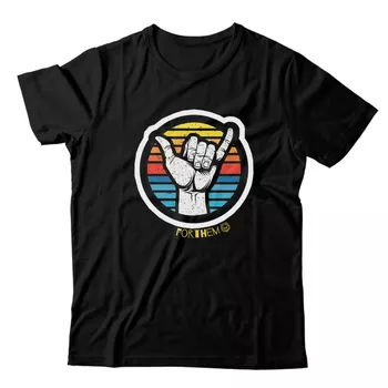 Camiseta Preta Forthem Wolf Mode Surf - CMPTFT45 - Forthem ®