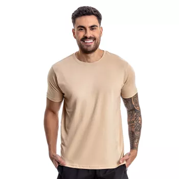 Camiseta básica Bege - 67533 - Forthem ®