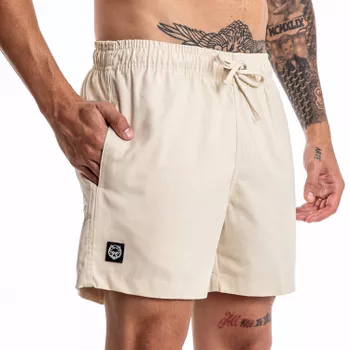 Short Masculino Forthem Linho Básico Areia - 52970... - Forthem ®