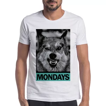 Camiseta Lobo Segunda Feira - 41230001 - Forthem ®