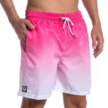Short Tactel Masculino Forthem Degrade Rosa 3305 -... - Forthem ®